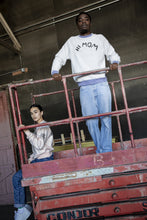 Load image into Gallery viewer, Hi Mom Bye Mom Reversible Sweatshirt