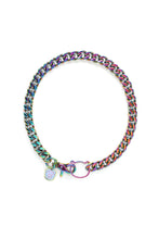 Load image into Gallery viewer, Iridescent Cuban Chain Necklace
